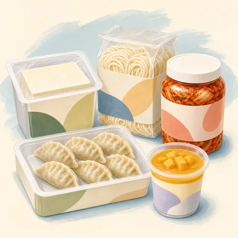 Illustration: AEF Pickled Radish – eingelegtes Gemüse — Asia Markt Ingolstadt