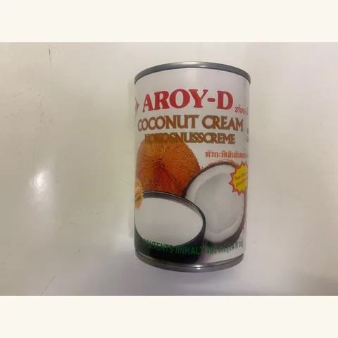 Aroy-D Coconut Cream – Kokoscreme — Asia Markt Ingolstadt
