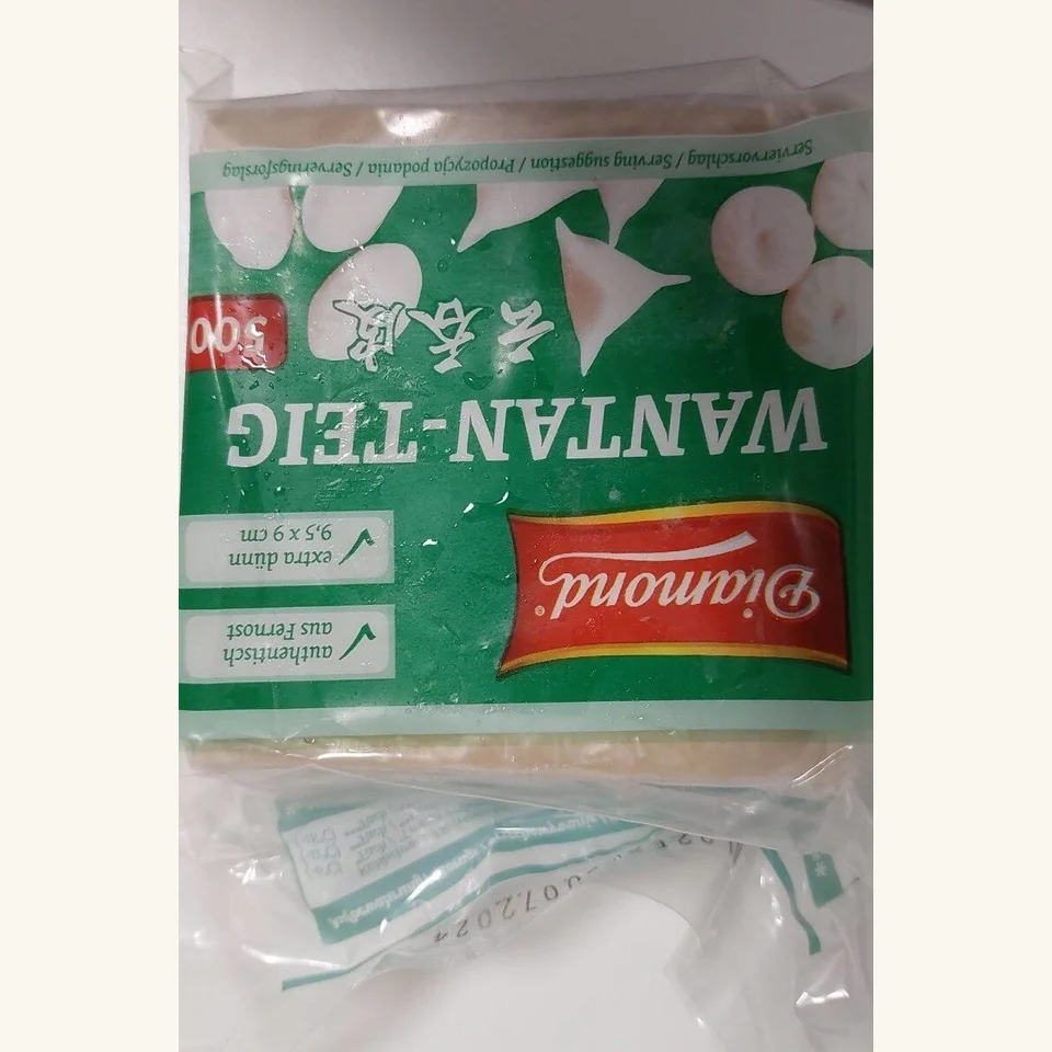Diamond Wantan-Teig 500 g – Teigblätter — Asia Markt Ingolstadt