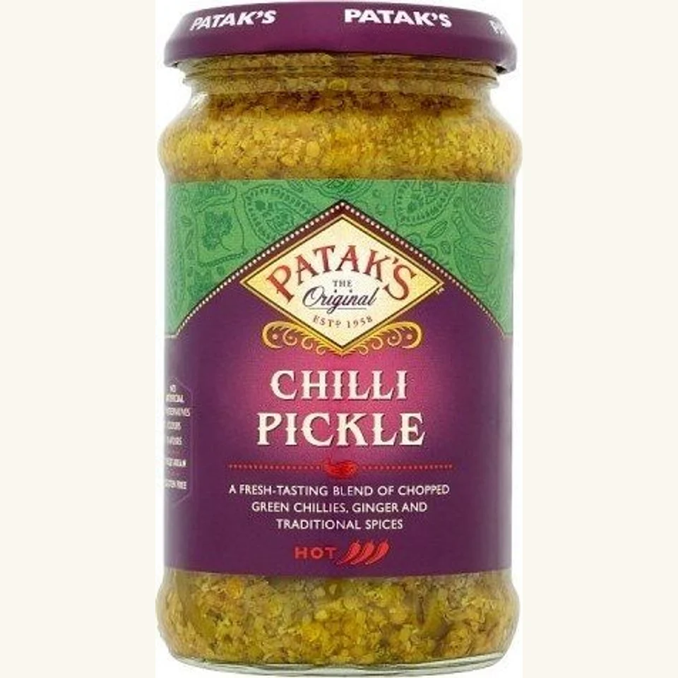 Patak's Chilli Pickle 283 g – Pickle & Chutney — Asia Markt Ingolstadt